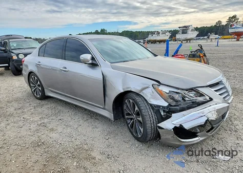 2012 Hyundai Genesis 5.0L z USA, uszkodzony, nr VIN KMHGC4DHXCU168573